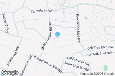 Map image of the property - 645 Twisted Oak Dr NW