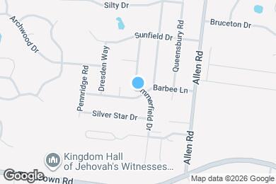 Map image of the property - 3390 Summerfield Dr