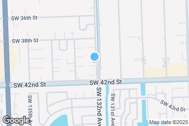 Map image of the property - 13203 SW 40th Terrace