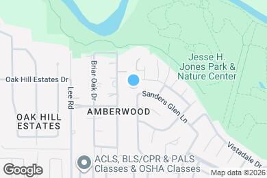 Map image of the property - 8003 Sanders Glen Ln