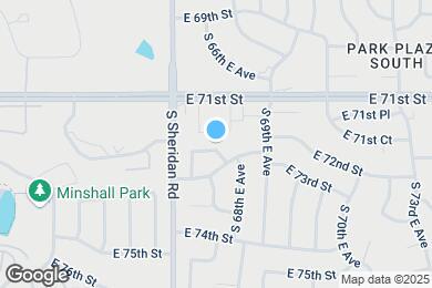 Map image of the property - 6623 E 72nd Pl