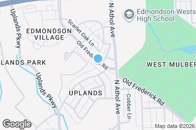 Map image of the property - 4415 Old Frederick Rd