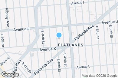 Map image of the property - 1409 E 48th St