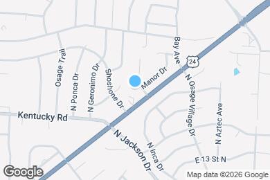 Map image of the property - 1504 Manor Cir