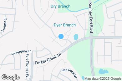 Map image of the property - 1050 Kenney Fort Xing