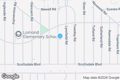 Map image of the property - 3653 Winchell Rd