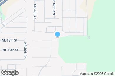 Map image of the property - 4921 NE 13th St
