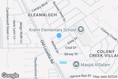 Map image of the property - 9706 Galston Ln