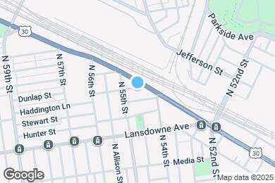 Map image of the property - 5412 Jefferson St