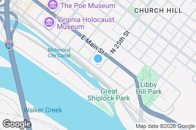 Map image of the property - The River Lofts at Tobacco Row