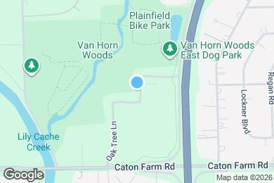 Map image of the property - 2551 Oak Tree Ln