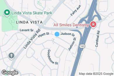 Map image of the property - 7371 Hyatt St