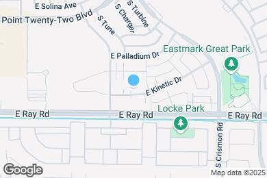 Map image of the property - 9754 E Kinetic Dr