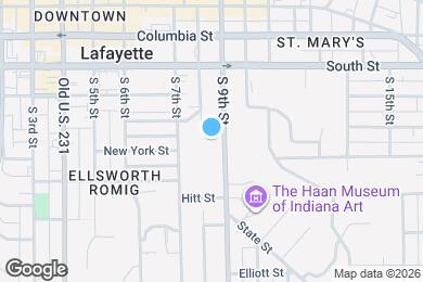 Map image of the property - 222 S 9th St