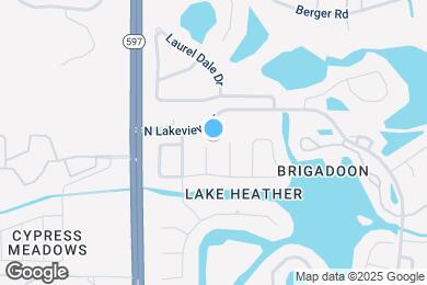 Map image of the property - 16609 Calico Pl
