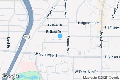 Map image of the property - 1511 E Sandalwood Ln