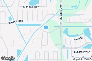 Map image of the property - 2420 Cypress Tree Trail