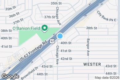 Map image of the property - 5438 40th St