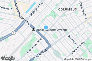 Map image of the property - 557 Columbus Ave
