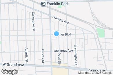 Map image of the property - 9533 Schiller Blvd