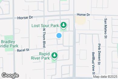 Map image of the property - 8216 N Corset Creek St