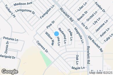 Map image of the property - 5908 Mimosa Ln