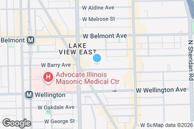 Map image of the property - 714 W Barry Ave