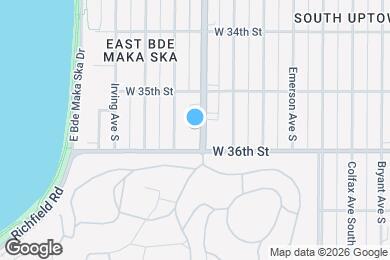 Map image of the property - 3540 Hennepin Ave #217