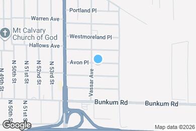 Map image of the property - 5510 Avon Pl