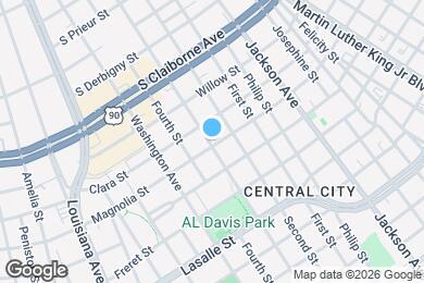 Map image of the property - 2703 3rd St