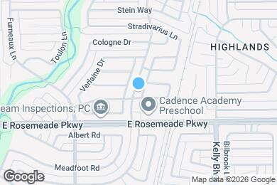 Map image of the property - 3703 Clover Hill Ln