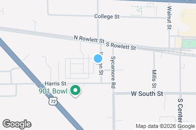 Map image of the property - 151 Wilson St
