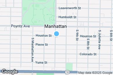 Map image of the property - 1031 Houston St