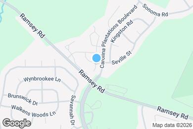 Map image of the property - 313 Glen Cannon Drive