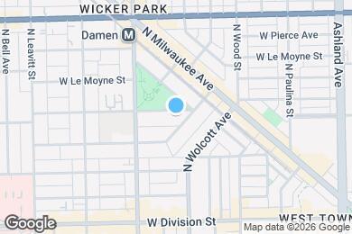 Map image of the property - 1915 W Schiller St