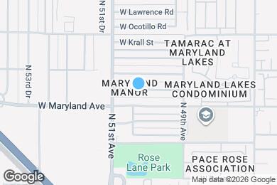 Map image of the property - 5017 W Sierra Vista Dr