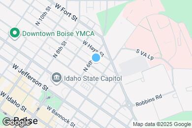 Map image of the property - 522 W Franklin St