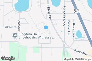 Map image of the property - 801 Lemon Ave