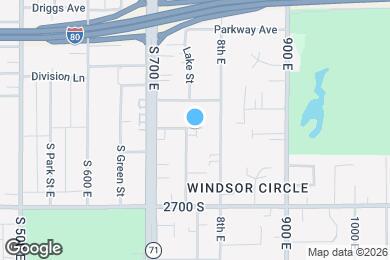 Map image of the property - 772 E Stratford Ave