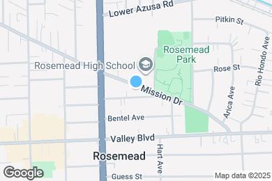 Map image of the property - 9064 Mission Dr