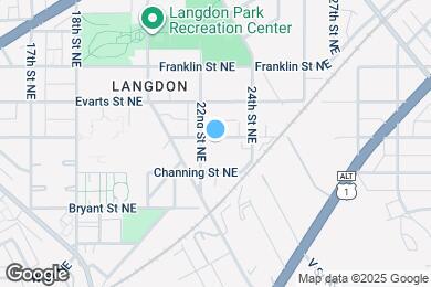 Map image of the property - 2213 Douglas St NE