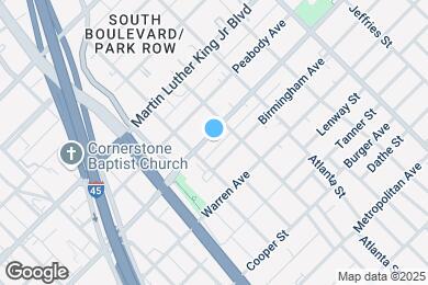 Map image of the property - 2416 Pennsylvania Ave