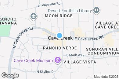 Map image of the property - 6145 E Cave Creek Rd