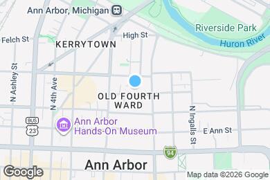 Map image of the property - 519 Lawrence St