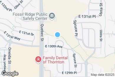 Map image of the property - 7503 E 130th Cir