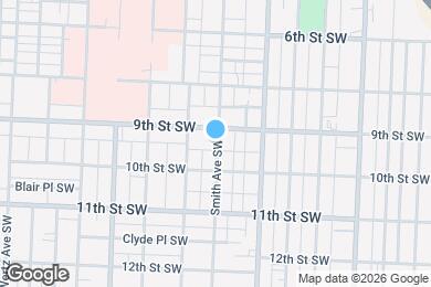 Map image of the property - 913 Smith Ave SW