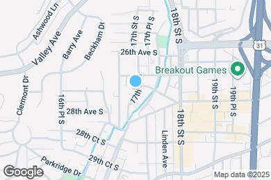 Map image of the property - 2710 17th St S