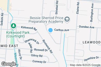 Map image of the property - 1602 Vilardo Ln