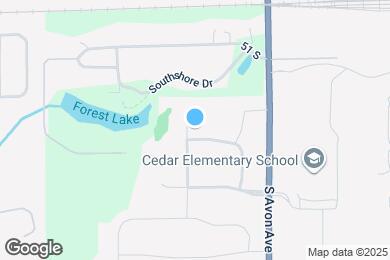 Map image of the property - 711 Thornwood Ct