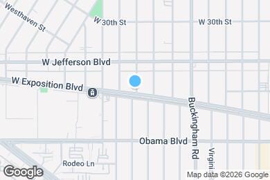 Map image of the property - 4403 1/2 W Exposition Blvd